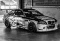 BMW M3 E46 racing car Royalty Free Stock Photo