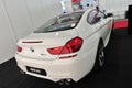 BMW M6 Gran Coupe on display at Singapore Yacht Show 2013 Royalty Free Stock Photo