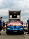 BMW M4 in the paddock of Monza