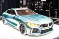 BMW M8 Series Gran Coupe Concept Car at Brussels Motor Show