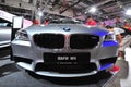 BMW M5 sports car on display at BMW World 2014