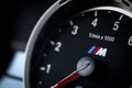 BMW M3 tachometer Royalty Free Stock Photo