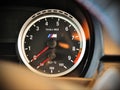 BMW M3 coupe tachometer Royalty Free Stock Photo