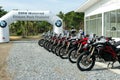 BMW MOTORAT THAILAND Driving teaching BMW GS 800 at June 6, 2015 in Thailand or biker who likes to ride motorcycle