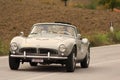 BMW 507 1957 on an old racing car in rally Mille Miglia 2020 the famous italian historical race 1927-1957 Royalty Free Stock Photo