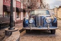 BMW 501 oldtimer car Royalty Free Stock Photo