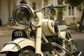 BMW Oldtimer, Old vintage motorbike. Royalty Free Stock Photo