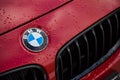 BMW red logo