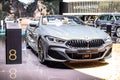 BMW The 8 Series Cabrio 840d, Geneva International Motor Show, 2nd gen, G14, 8-class cabriolet car manufactured by BMW