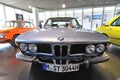 BMW 5 series classic sedan on display at BMW Museum