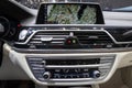 BMW 7-series dashboard console