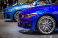 BMW 4 Series Gran Coupe car at the 89th Geneva International Motor Show. Geneva, Switzerland - March 6, 2019