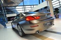 BMW 6 series gran coupe on display at BMW World Royalty Free Stock Photo