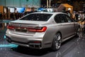 BMW 7 Series 760Li luxury car at the 89th Geneva International Motor Show. Geneva, Switzerland - March 5, 2019 Royalty Free Stock Photo