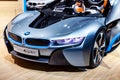 Bmw sports car at exhibition in Moscow
