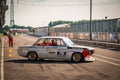 BMW 3 Ssries racing car Royalty Free Stock Photo