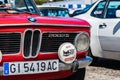 BMW 2002 TI in montjuic spirit Barcelona circuit car show