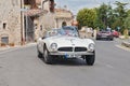 BMW 507 Touring Sport (1957) in Mille Miglia 2014 Royalty Free Stock Photo