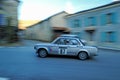 BMW 2002 Turbo of 1974, 26th Rallye Monte-Carlo Historique 2024 Royalty Free Stock Photo