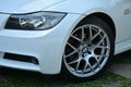 BMW white bridal car wheel details in Antipolo City, Philippines