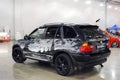 The BMW X5 car E53 at an exhibition in `Crocus Expo`, 2012. Moscow Royalty Free Stock Photo