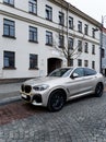 BMW X4 parked in the street