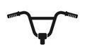 BMX Bike Handlebars Vector