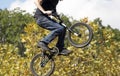 BMX Biker Royalty Free Stock Photo