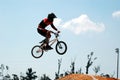 BMX Biker Royalty Free Stock Photo