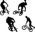 BMX biker Royalty Free Stock Photo