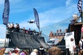 BMX competition at Relentless Boardmasters event Royalty Free Stock Photo