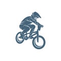 BMX design vector illustration, Creative BMX logo design concept template, symbols icons