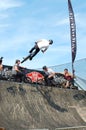 BMX event at Relentless Boardmasters, Newquay Royalty Free Stock Photo