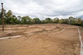 BMX Motocross Track with Rhythm Section, Rollers and Berms