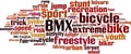 BMX word cloud