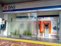 BNI bank ATM gallery with no people