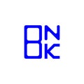 BNK letter logo creative design with vector graphic, BNK Royalty Free Stock Photo