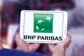 Bnp paribas logo Royalty Free Stock Photo