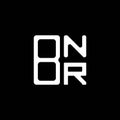BNR letter logo creative design with vector graphic, BN Royalty Free Stock Photo
