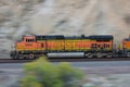 BNSF Locomotive Traveling