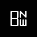BNW letter logo creative design with vector graphic, BNW Royalty Free Stock Photo