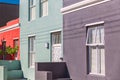 Bo Kaap district colorful houses in Cape Town Royalty Free Stock Photo