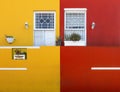 Bo Kaap Facade, Cape Town, South Africa Royalty Free Stock Photo