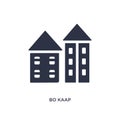 bo kaap icon on white background. Simple element illustration from culture concept