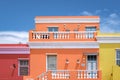 Bo Kaap Township in Cape Town, colorful house in Cape Town South Africa