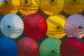 Bo Sang, town of traditional ambrella manufacturing near Chiang Mai, Thailand