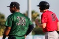 Bo Thompson and Mason Robbins at 1st Base