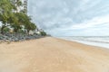 Boa Viagem beach on morning, Recife PE Brazil Royalty Free Stock Photo