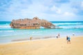 Shipwreck in Cape Verde Royalty Free Stock Photo