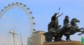 Boadicea and Her Daughters is a bronze sculptural group